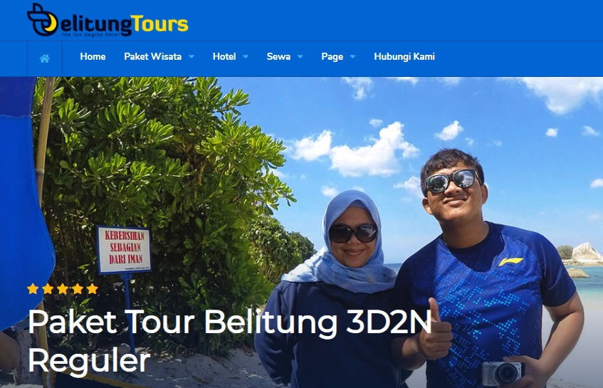 Wisata Pantai Belitung Bersama Belitung Tours